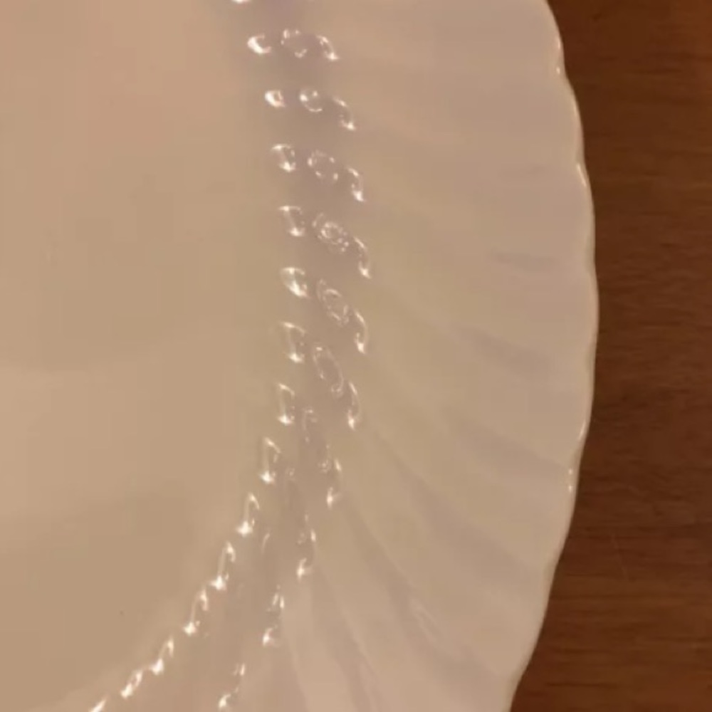 NEW WEDGWOOD Platter Oval 14” Fine China Ivory - Picture 2 of 4